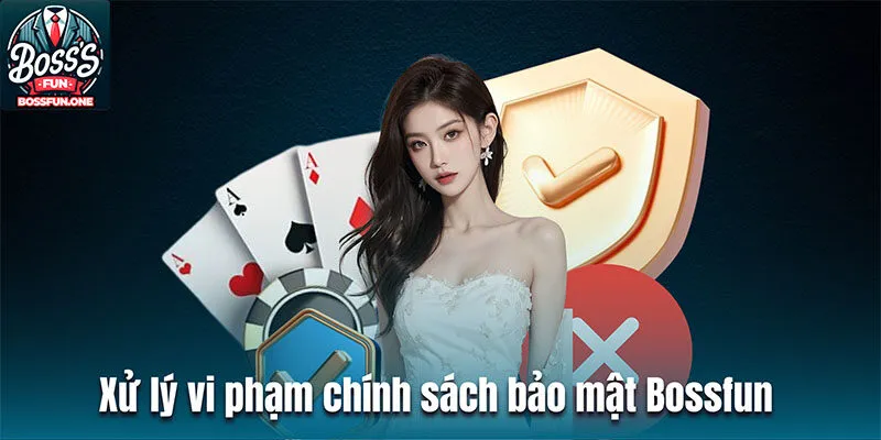 Trường hợp vi phạm chính sách bảo mật Bossfun sẽ bị xử lý như thế nào?